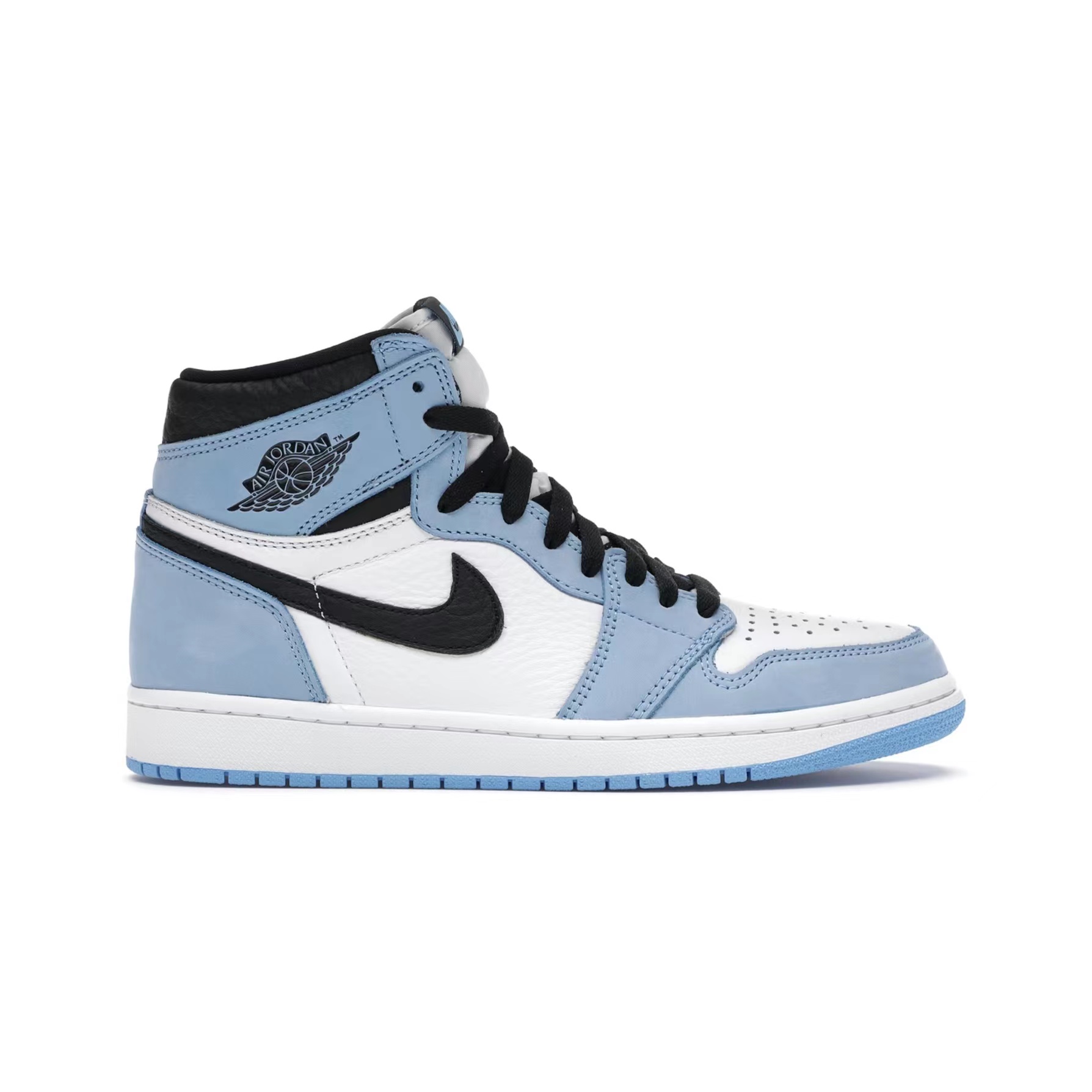 Jordan 1 Retro High White University Blue Black