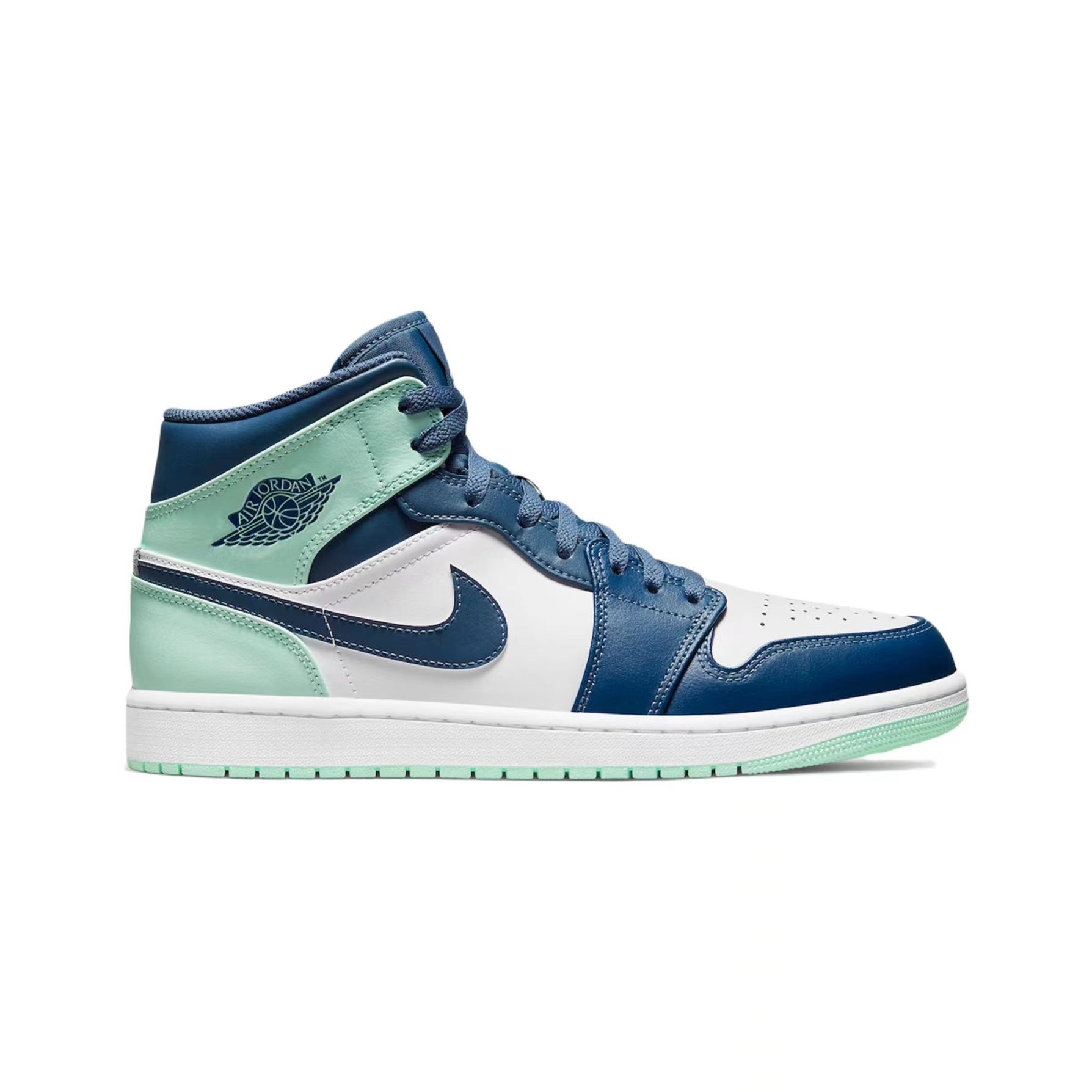 Jordan 1 Mid Mystic Navy Mint Foam