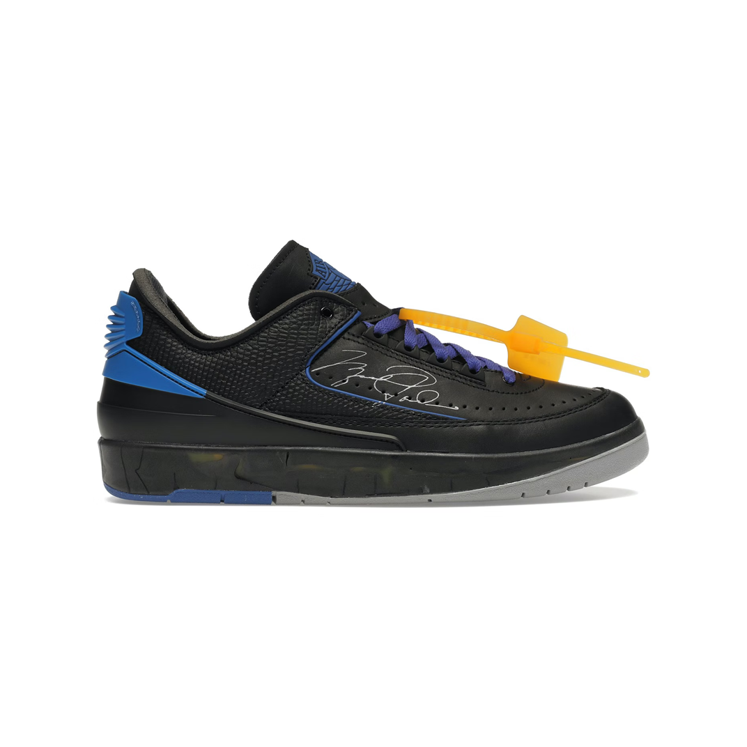 Jordan 2 Retro Low SP Off-White Black Blue