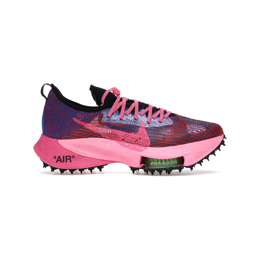 Nike Air Zoom Tempo NEXT% Flyknit Off-White Racer Blue Pink Glow