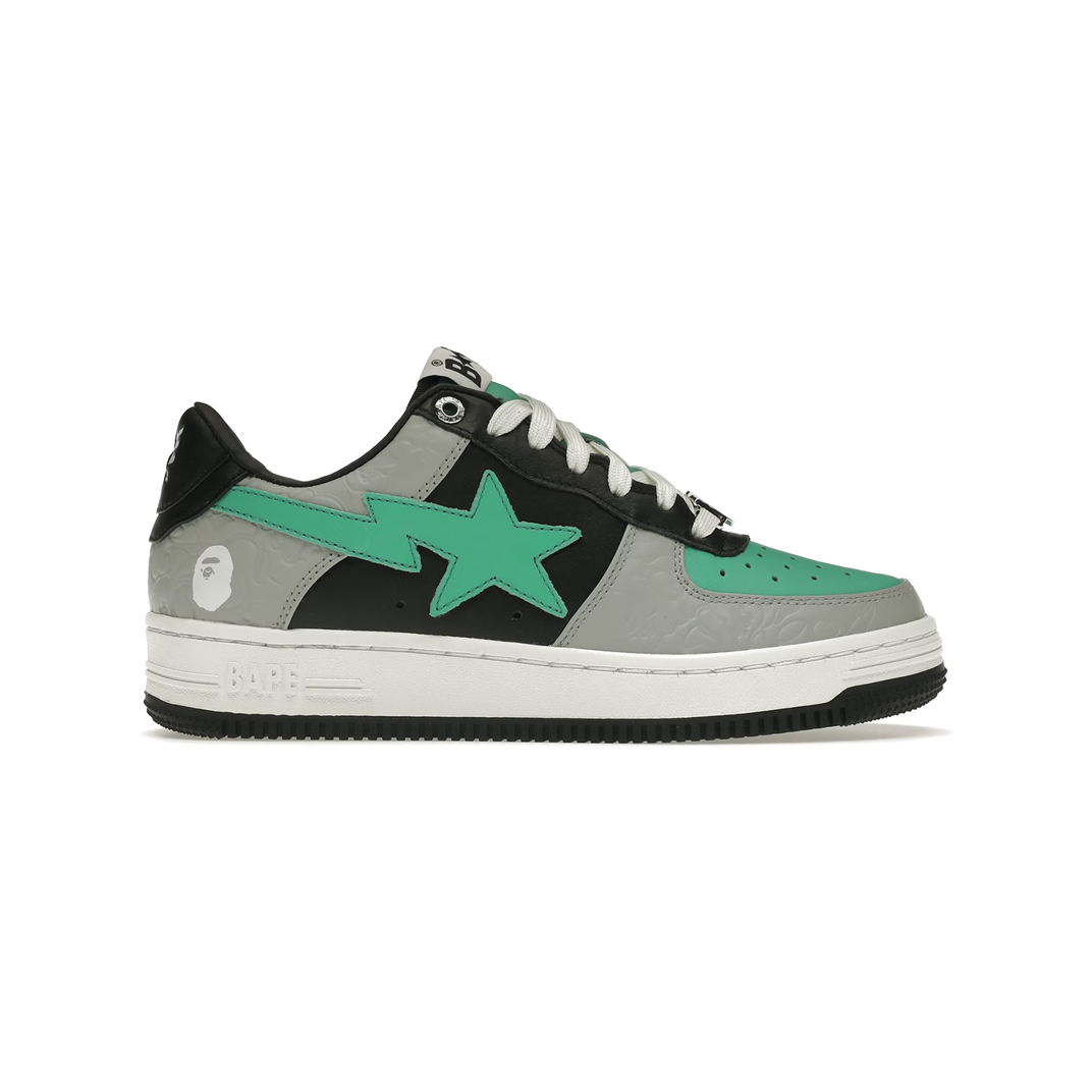 A Bathing Ape Bape Sta Low Grey Green