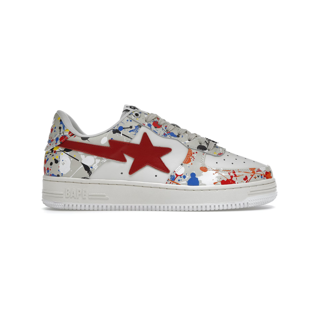 A Bathing Ape Bape Sta Paint Beige