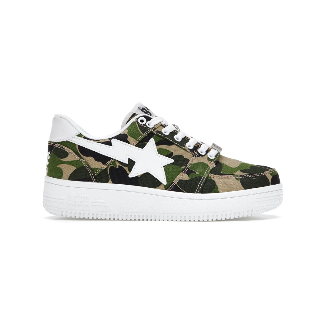 A Bathing Ape Bape Sta Low ABC Camo 20th Anniversary Green