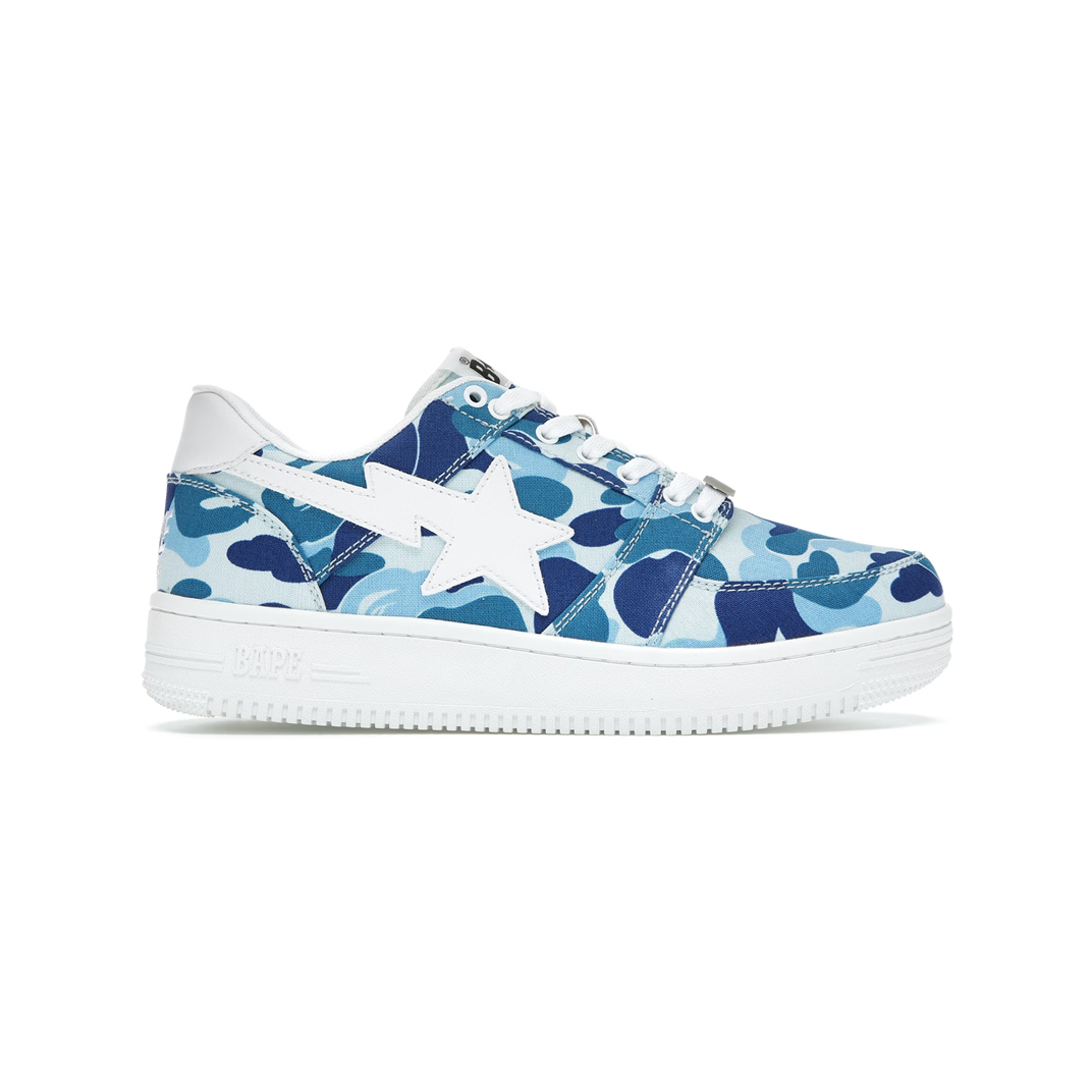 A Bathing Ape Bape Sta Low ABC Camo 20th Anniversary Blue