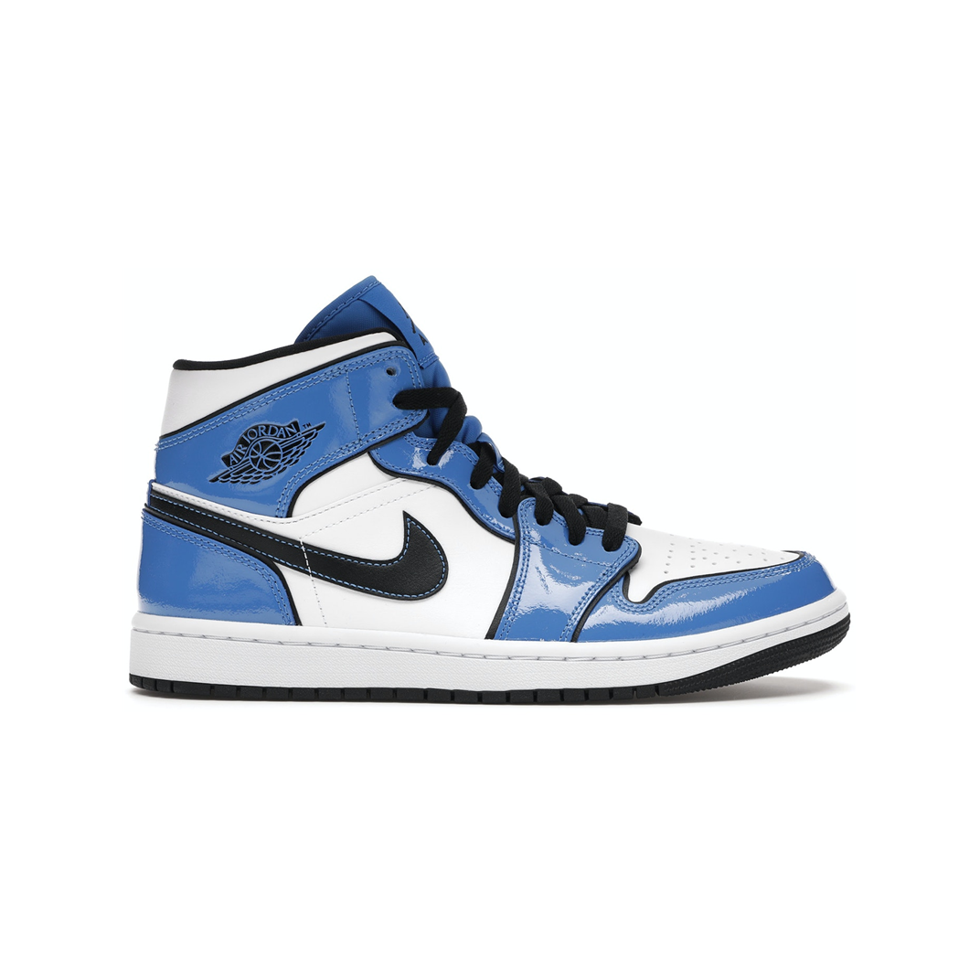 Jordan 1 Mid Signal Blue