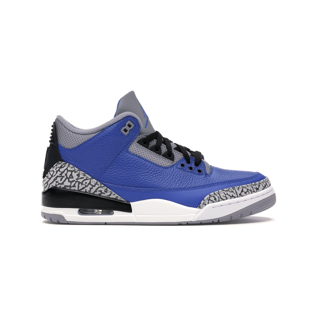 Jordan 3 Retro Varsity Royal Cement