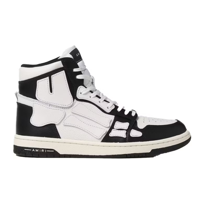 Amiri Skel High Tops Black White