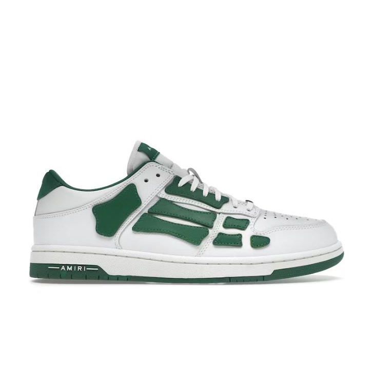 AMIRI Skel Top Low White Green