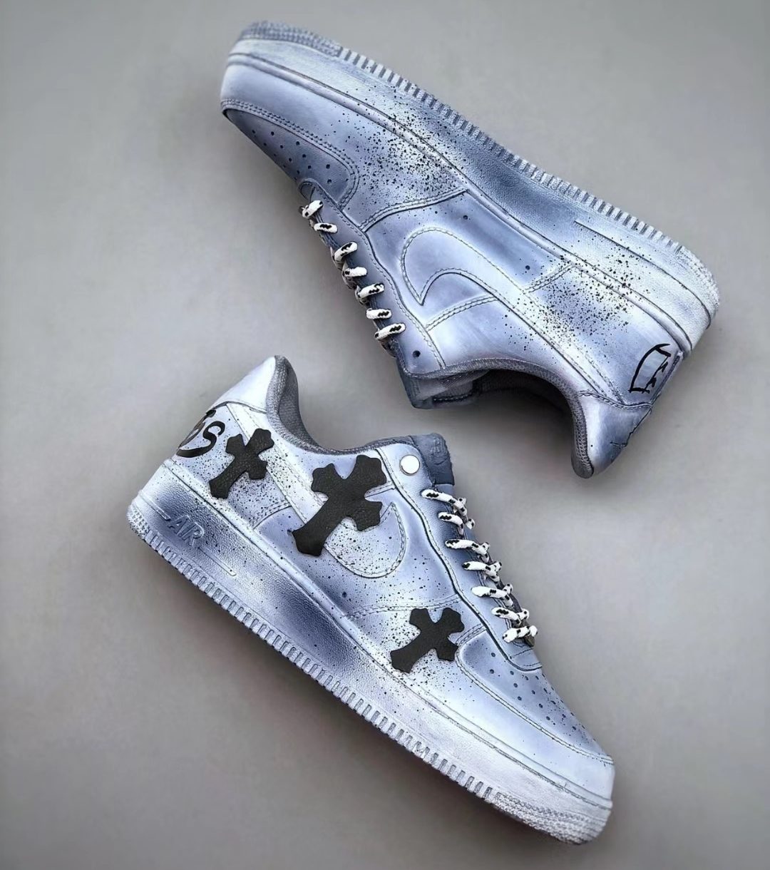 Chrome Hearts X Nike Air Force 1 (Normal Box)