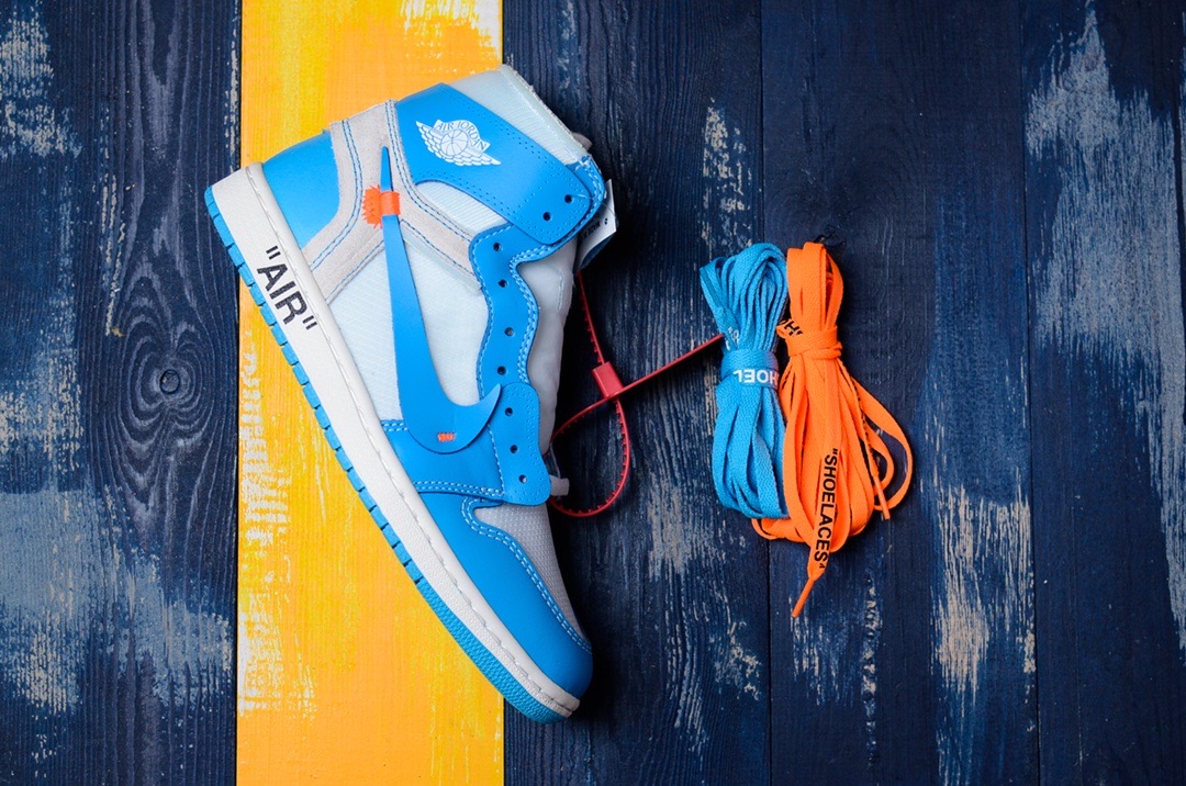 Jordan 1 Retro High Off-White University Blue