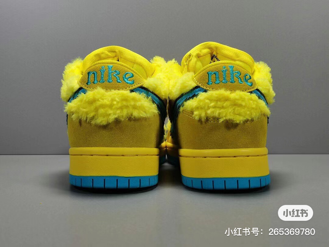 Nike SB Dunk Low Grateful Dead Bears Opti Yellow
