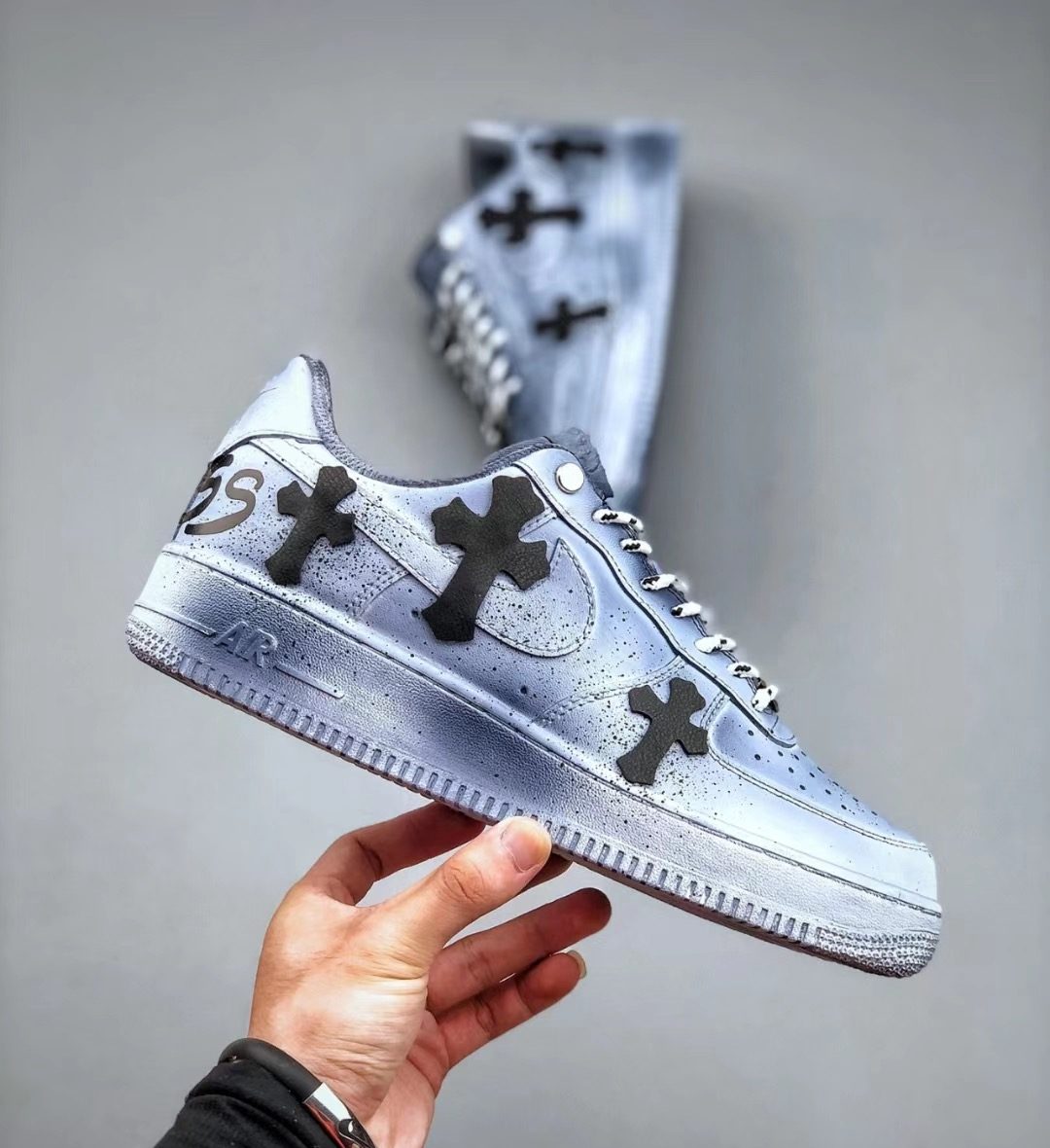 Chrome Hearts X Nike Air Force 1 (Normal Box)