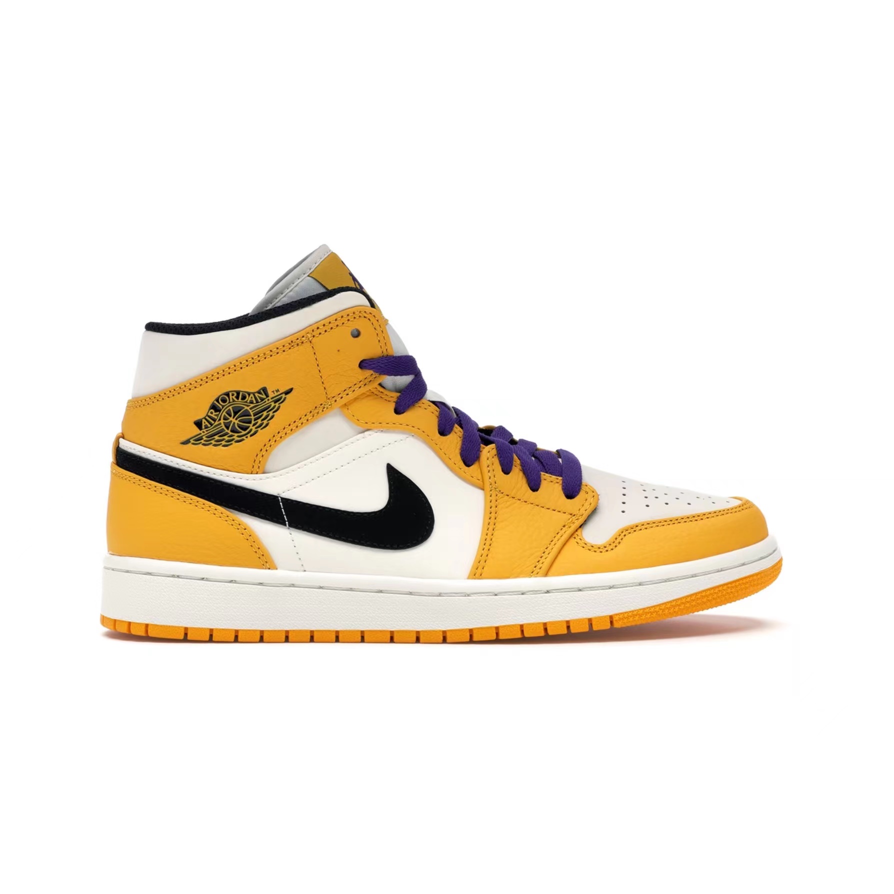 Jordan 1 Mid SE Lakers