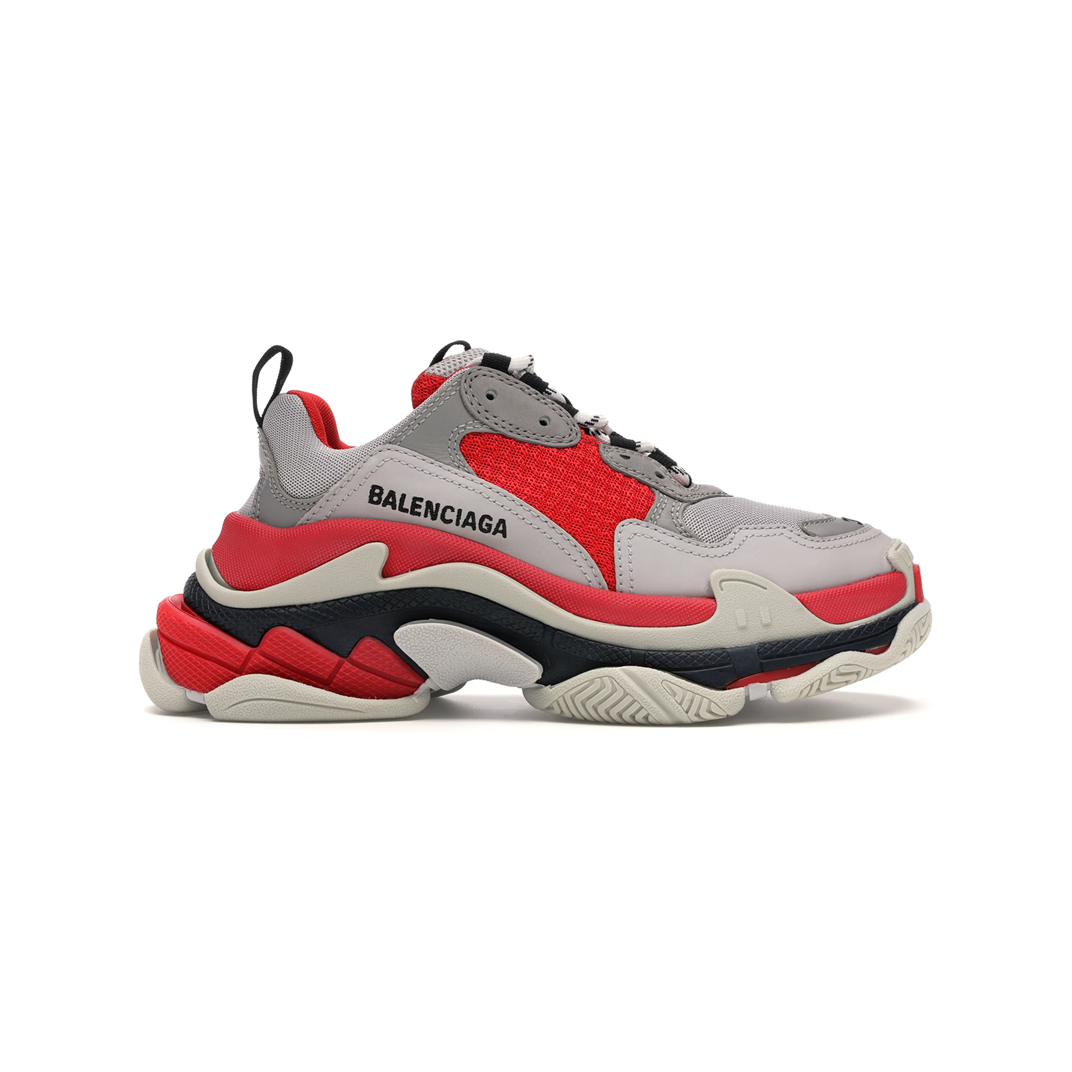 Balenciaga Triple S Red Grey (W)
