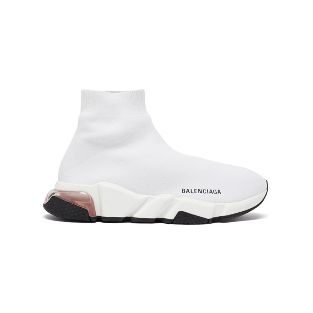 Balenciaga Speed Clear Sole White (W)
