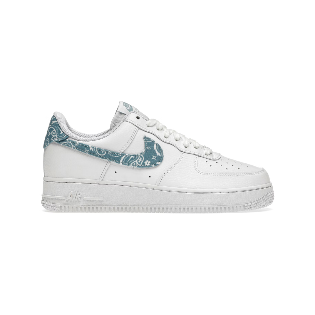 Nike Air Force 1 Low ’07 Essential White Worn Blue Paisley (W)