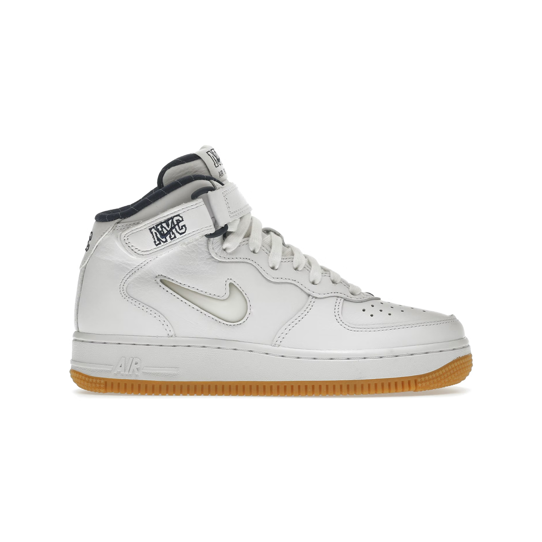 Nike Air Force 1 Mid QS Jewel NYC White Midnight Navy