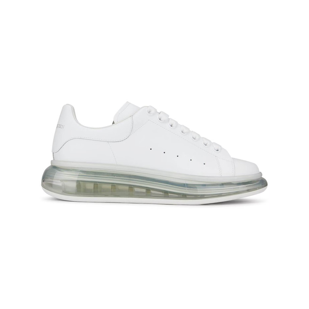 Alexander McQueen Oversized White Clear Sole