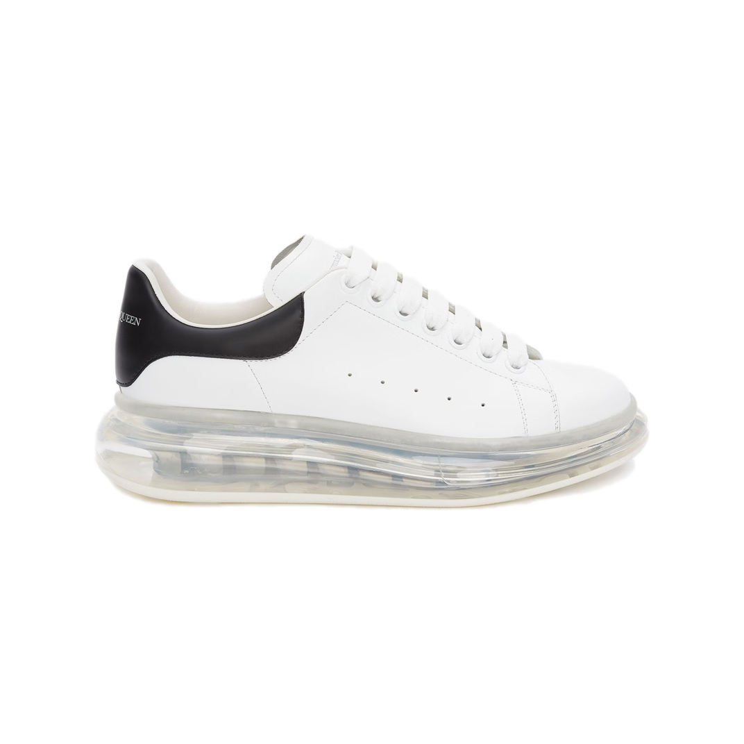 Alexander McQueen Oversized Clear Sole Black
