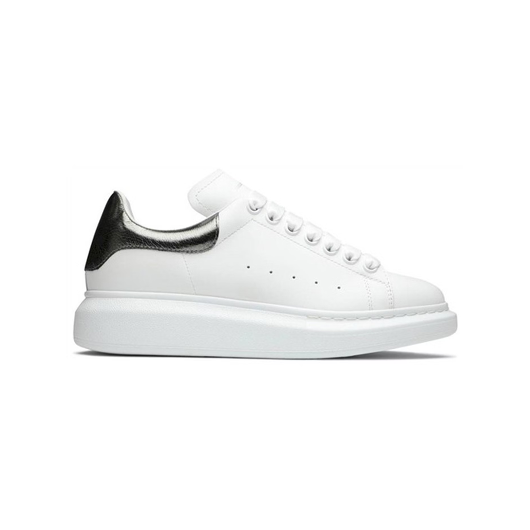 Alexander McQueen Oversized White Metallic