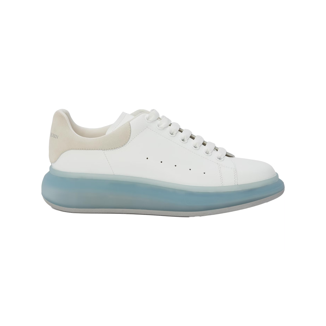 Alexander McQueen Oversized White Blue Sole