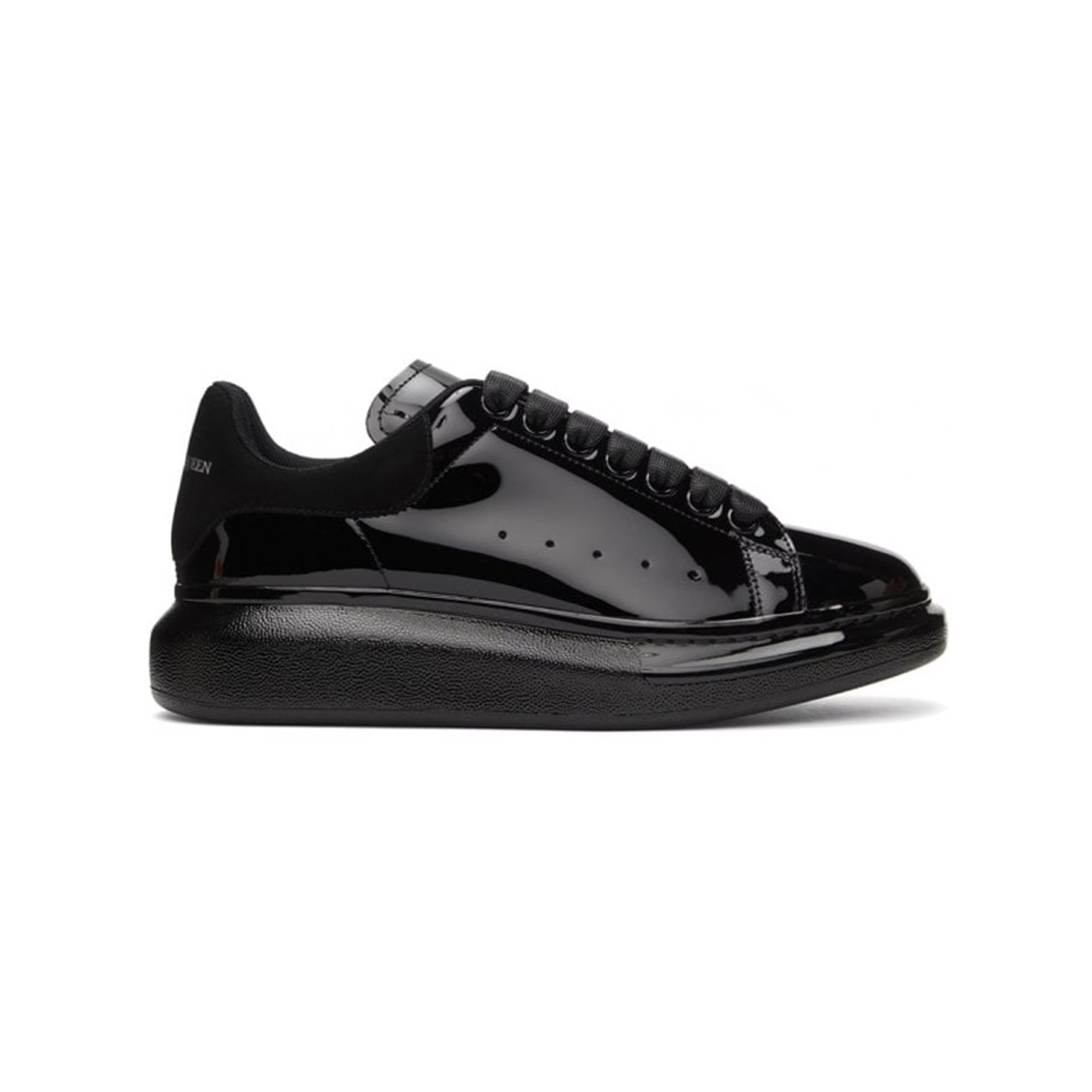 Alexander McQueen Oversized Black Patent