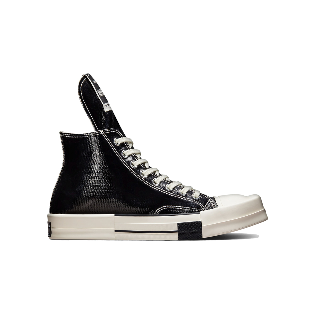 Converse TURBODRK Chuck Taylor All-Star 70 Hi Rick Owens DRKSHDW Black Lacquered Denim