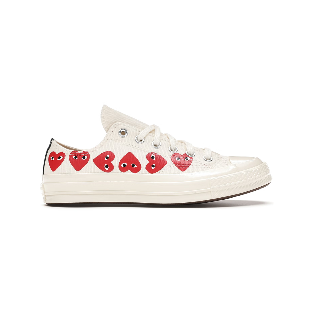 Converse Chuck Taylor All-Star 70 Ox Comme des Garcons Play Multi-Heart White