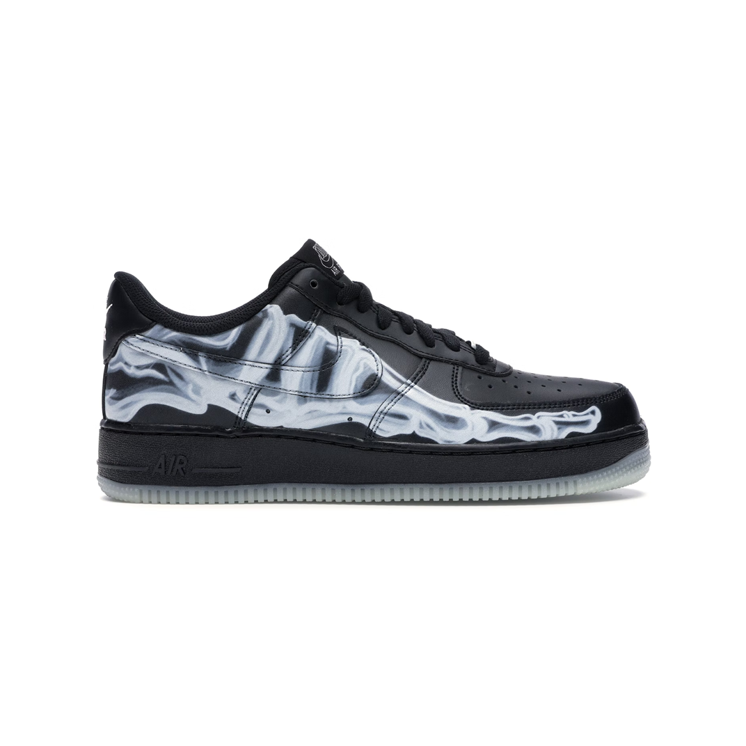 Nike Air Force 1 Low Black Skeleton Halloween (2019)