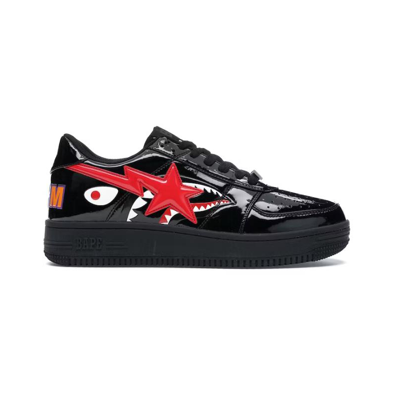 A Bathing Ape Bape Sta Low Shark Black
