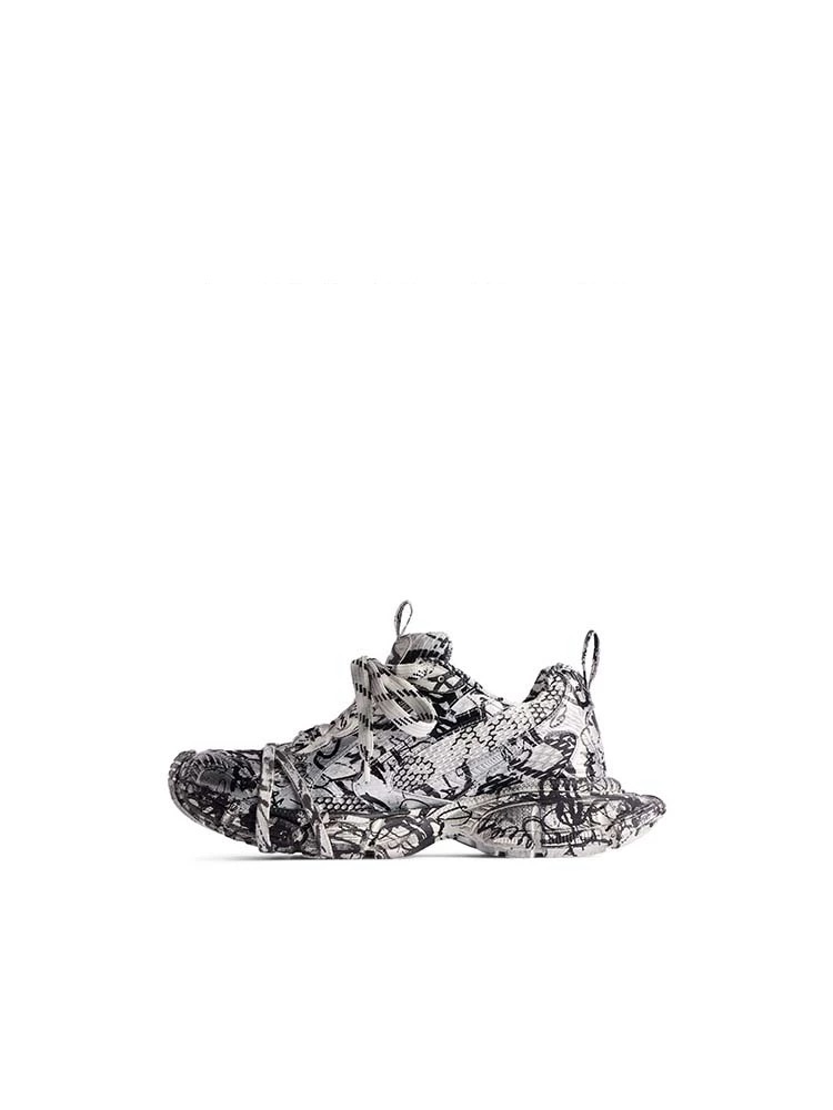 Balenciaga 3XL SUMMER MESH Black and White Stripe Color