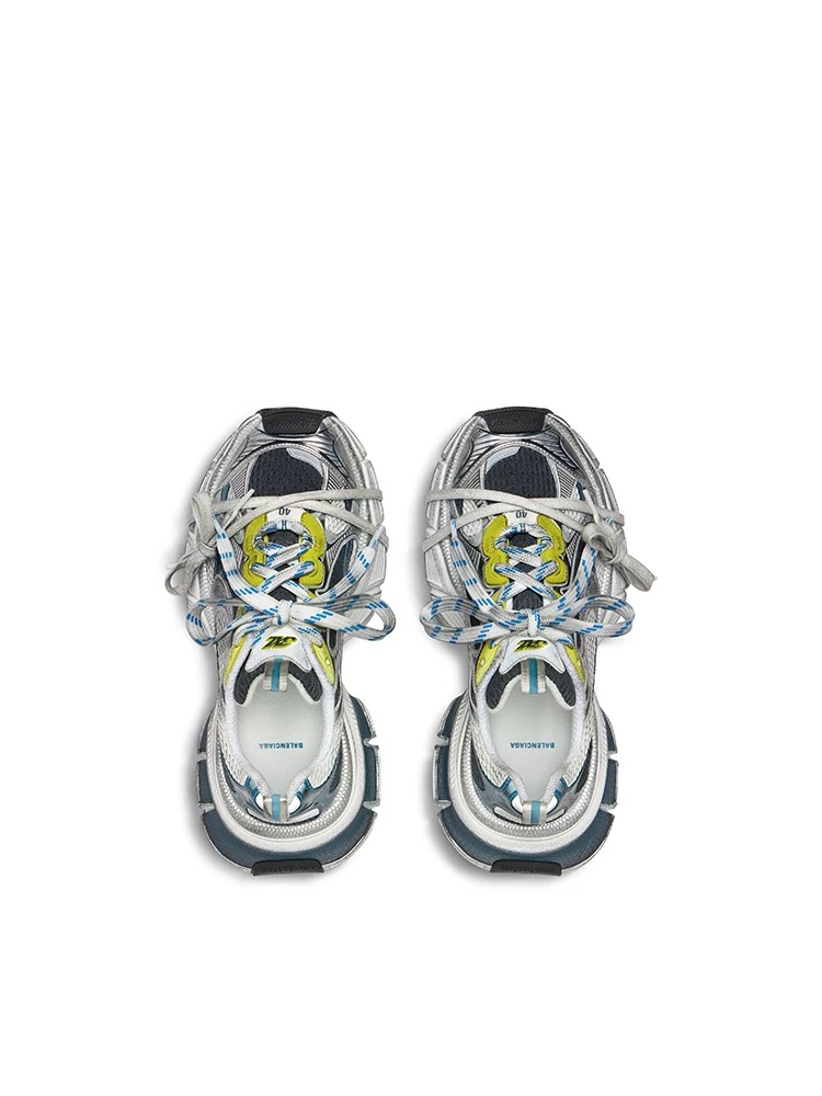 Balenciaga 3XL SUMMER MESH Silvery Green Blue