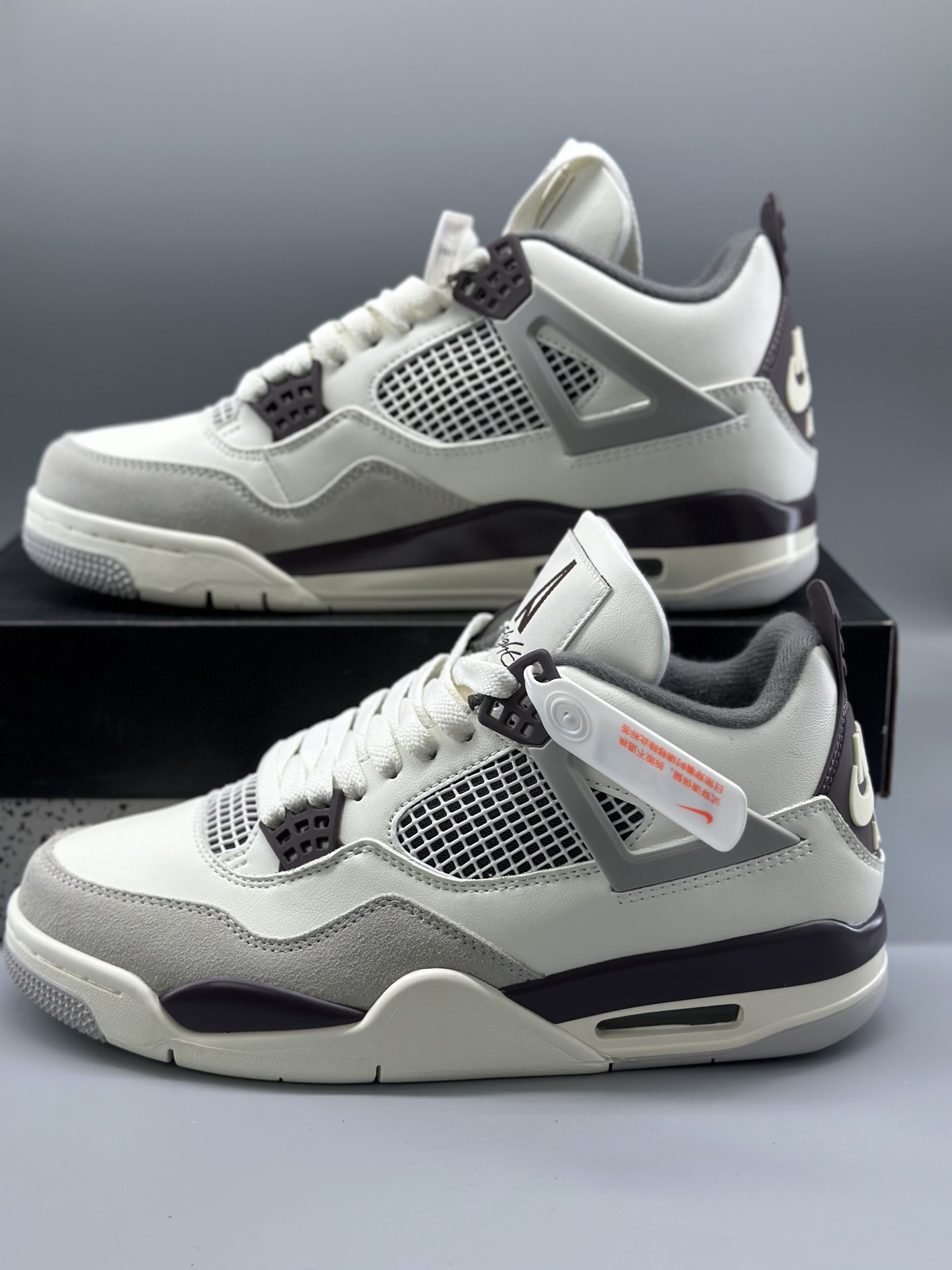 Jordan 4 Retro Midnight Navy Brown