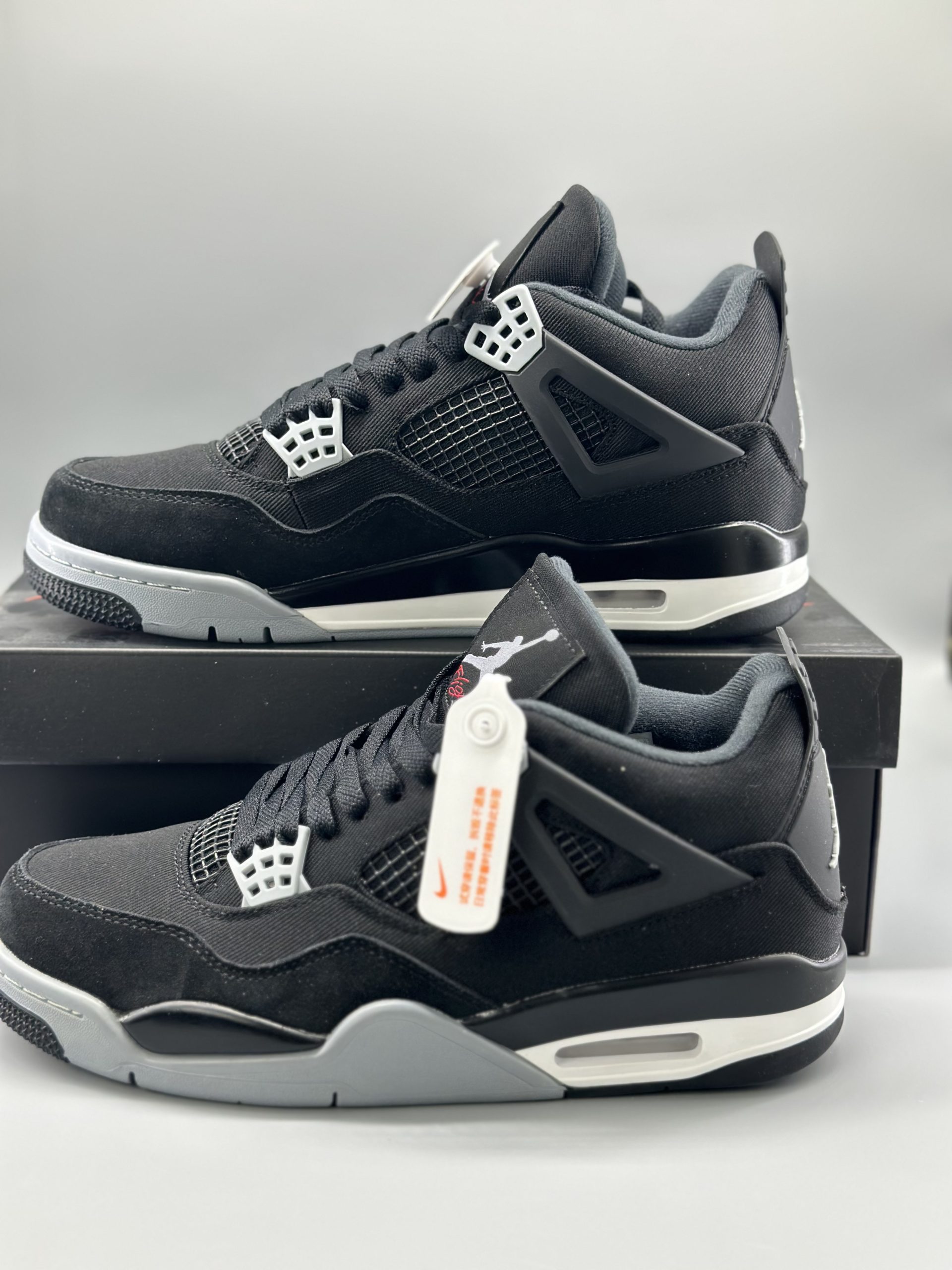 Jordan 4 Retro SE Black Canvas