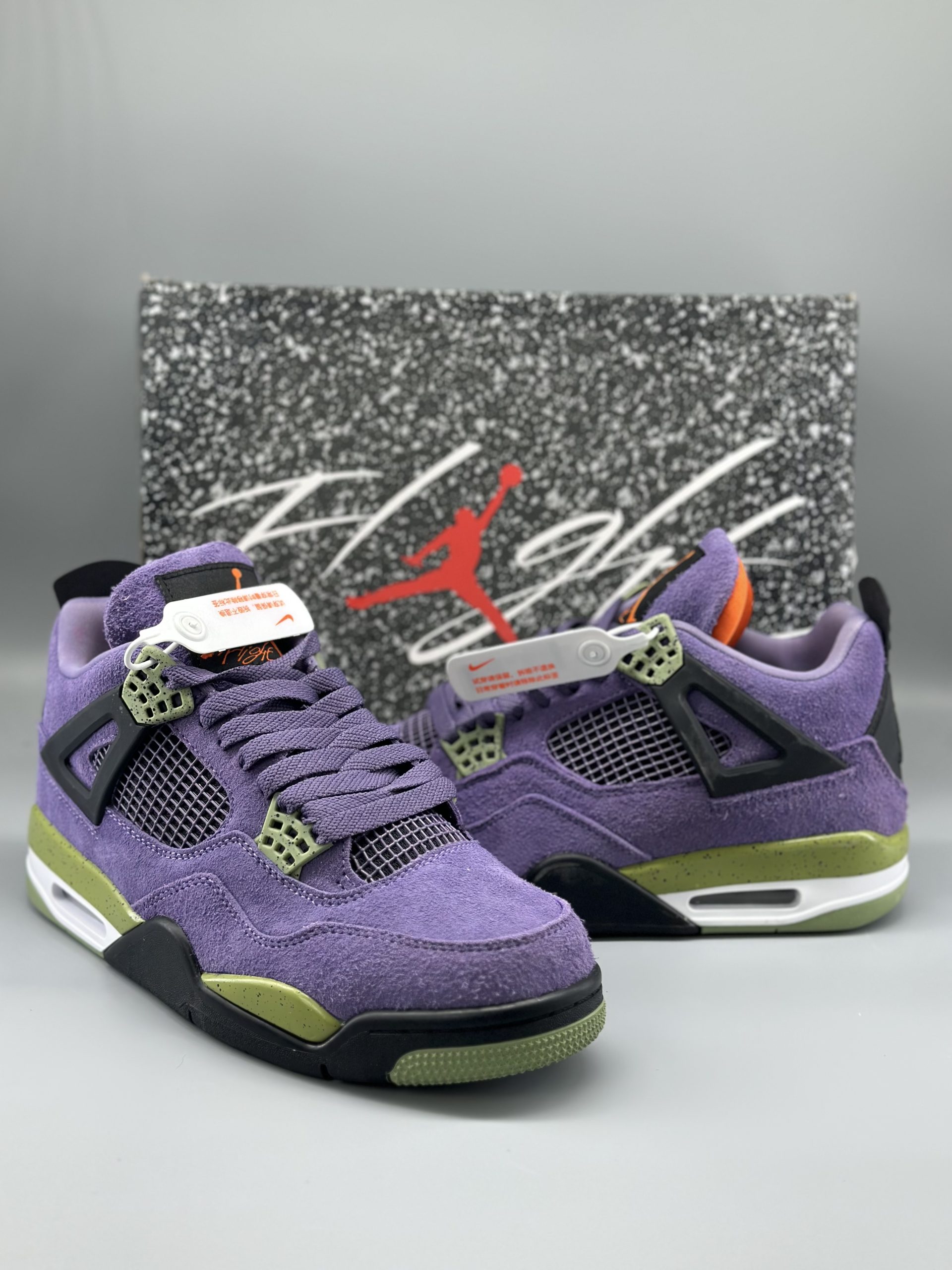 Jordan 4 Retro Canyon Purple