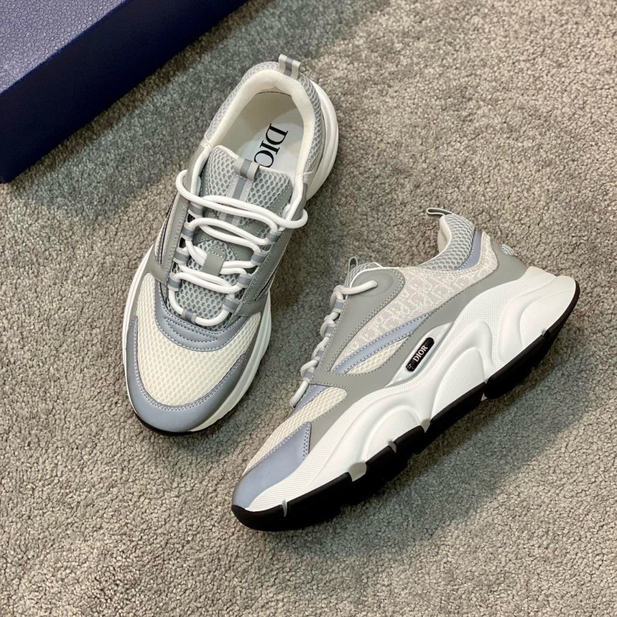 Dior B22 Violet Cream ash gray