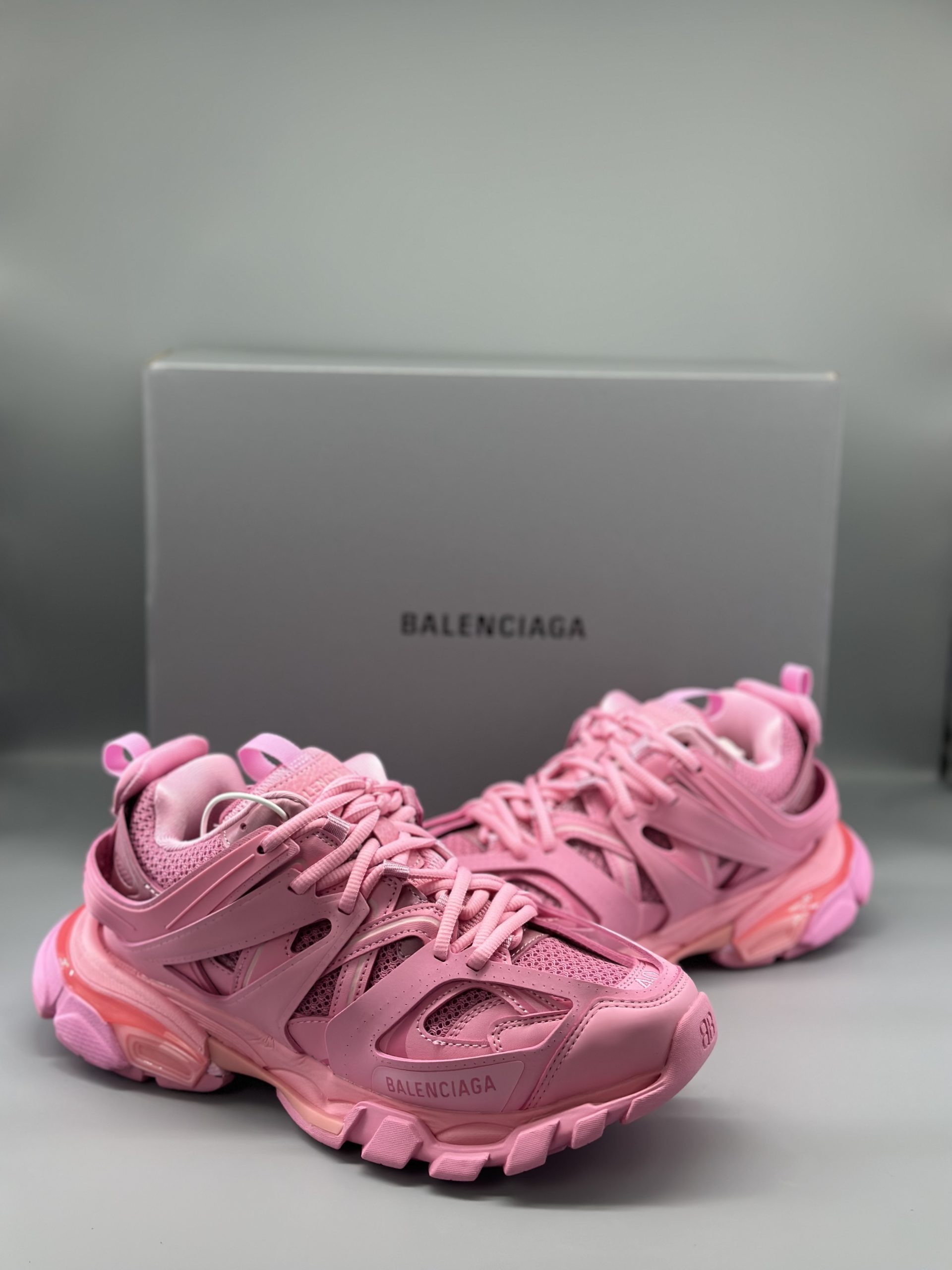 Balenciaga Track Trainer Pink 542436 W1GB7 2013