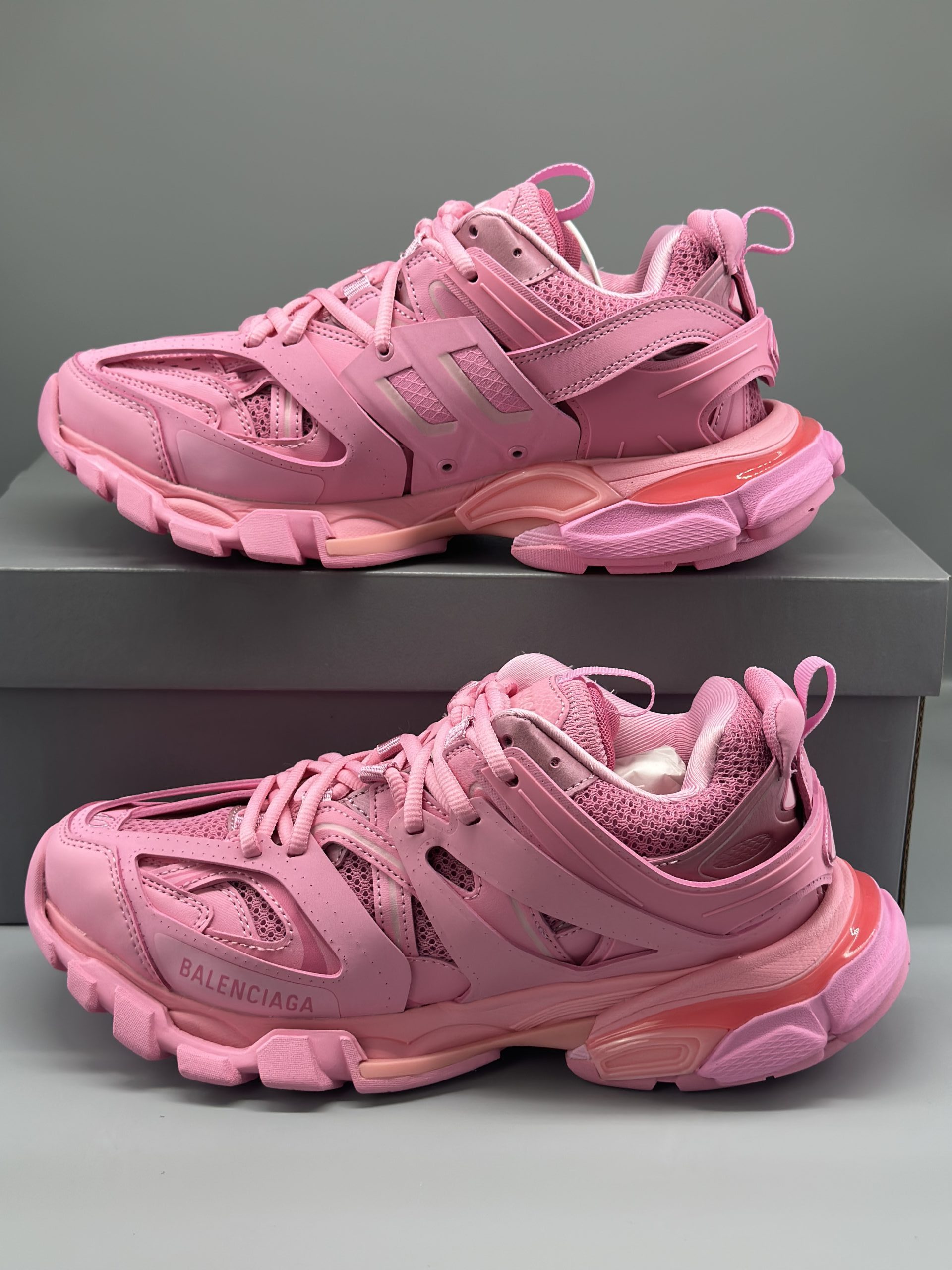 Balenciaga Track Trainer Pink 542436 W1GB7 2013