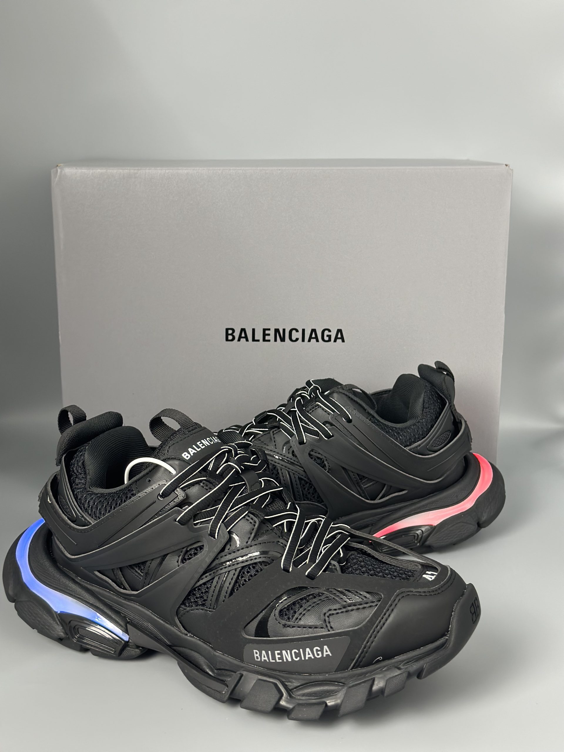 Balenciaga Track Black Led Track 555032 W1GB7 1000