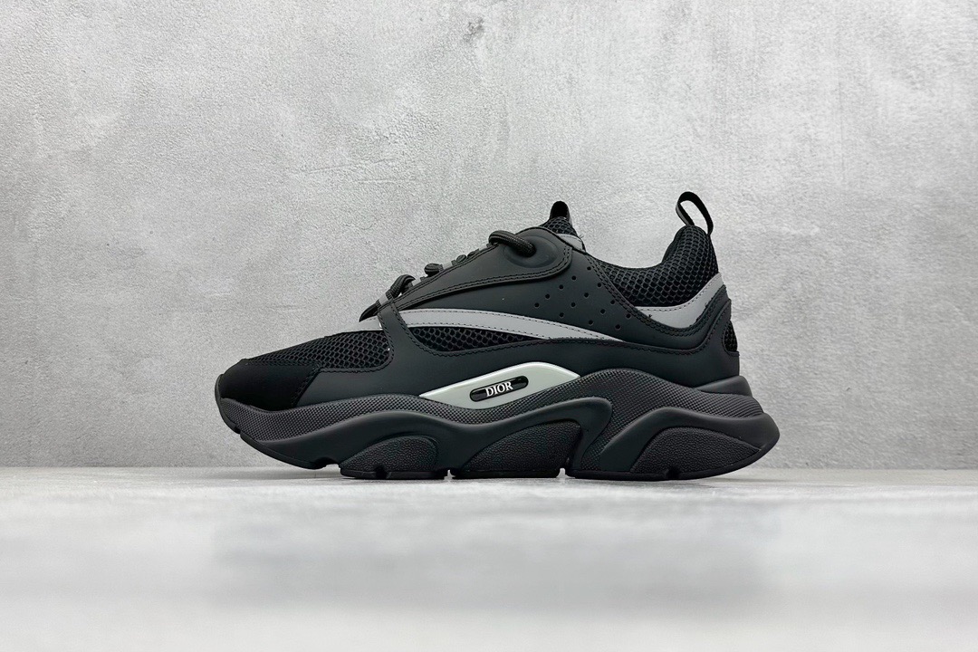 Dior B22 Black Silver 3SN231ZNG_H969