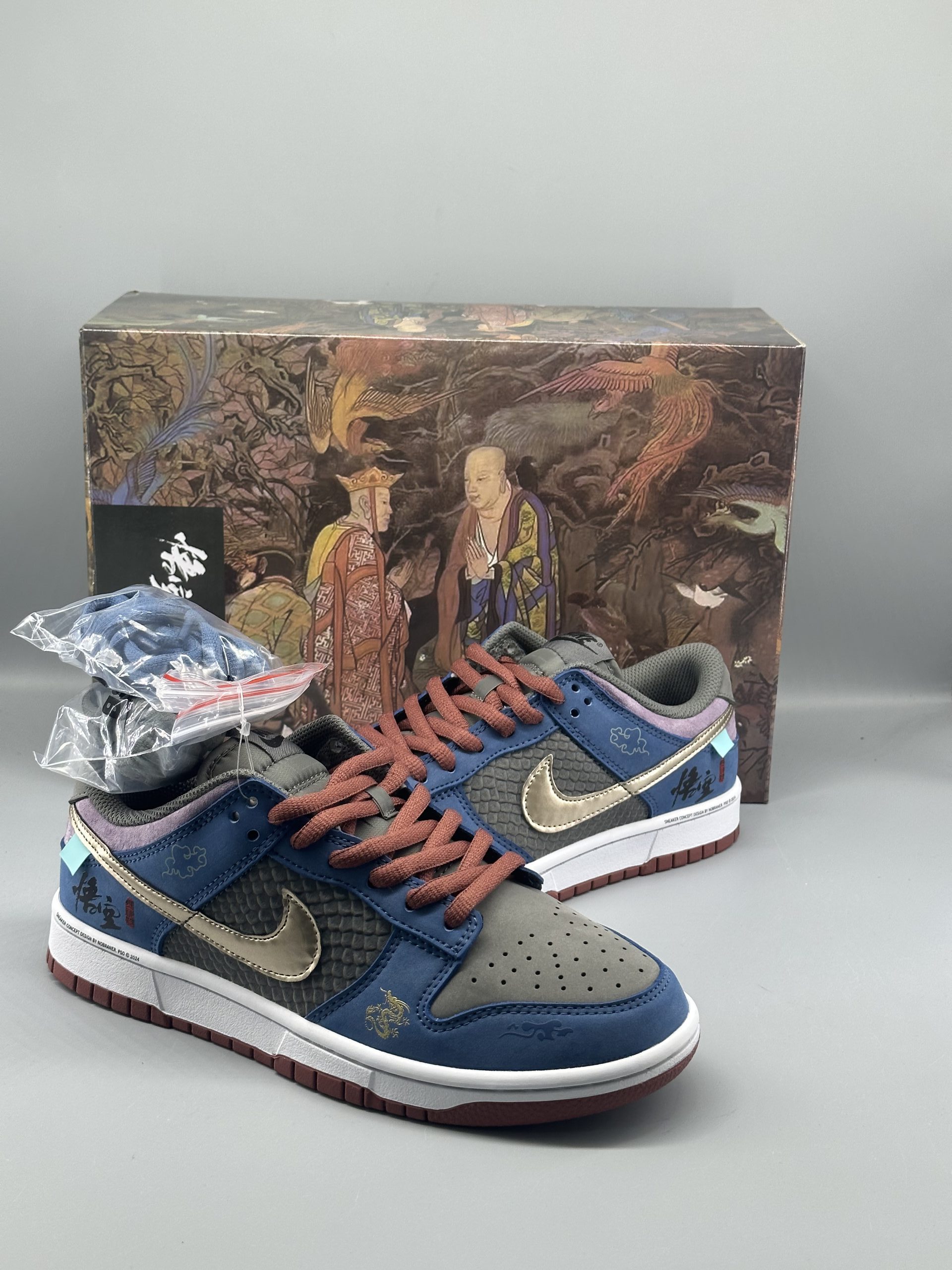 Nike Dunk Low NO.205 Black Myth[WuKong]