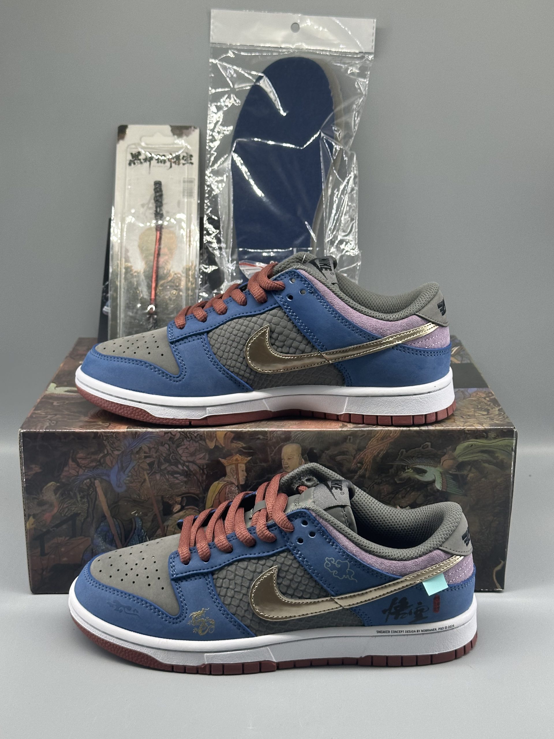 Nike Dunk Low NO.205 Black Myth[WuKong]