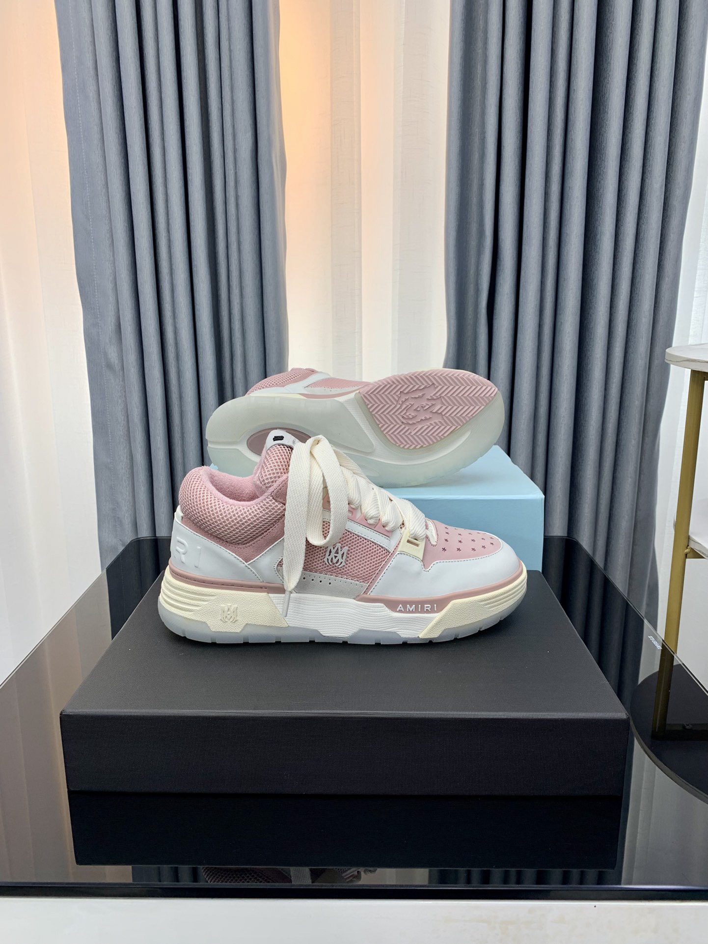 Amiri MA-1 Low White-Pink