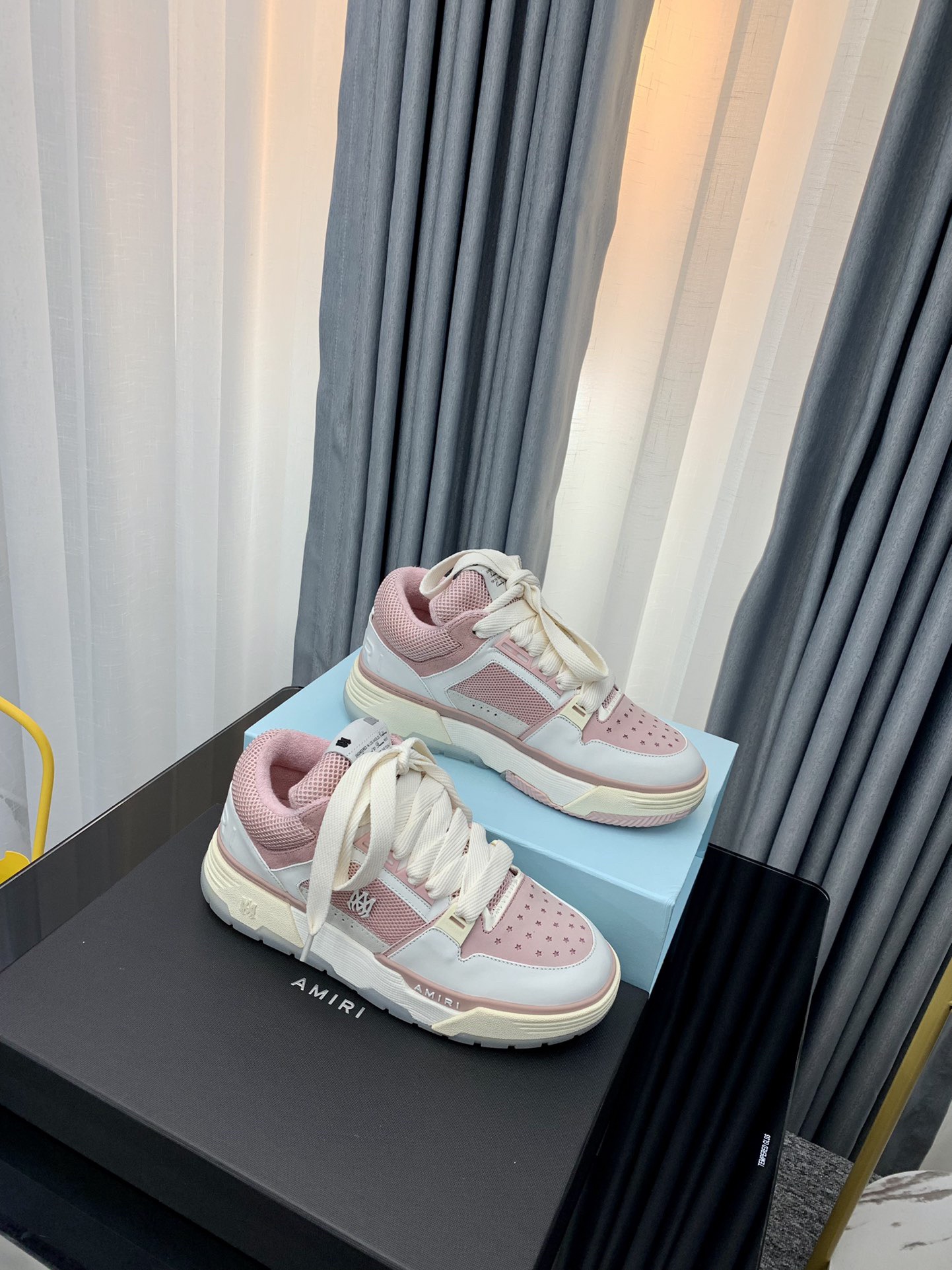 Amiri MA-1 Low White-Pink