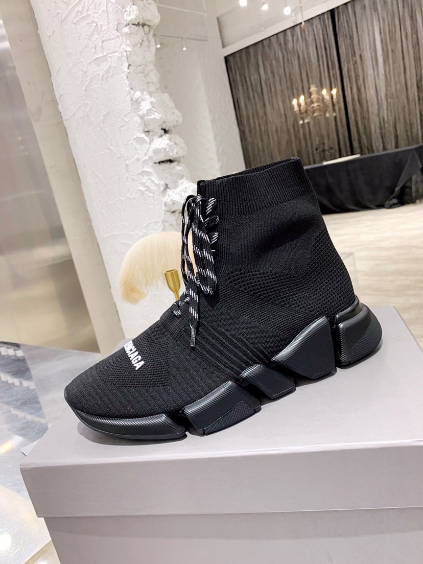 Balenciaga Speed 2.0Lace-up Black