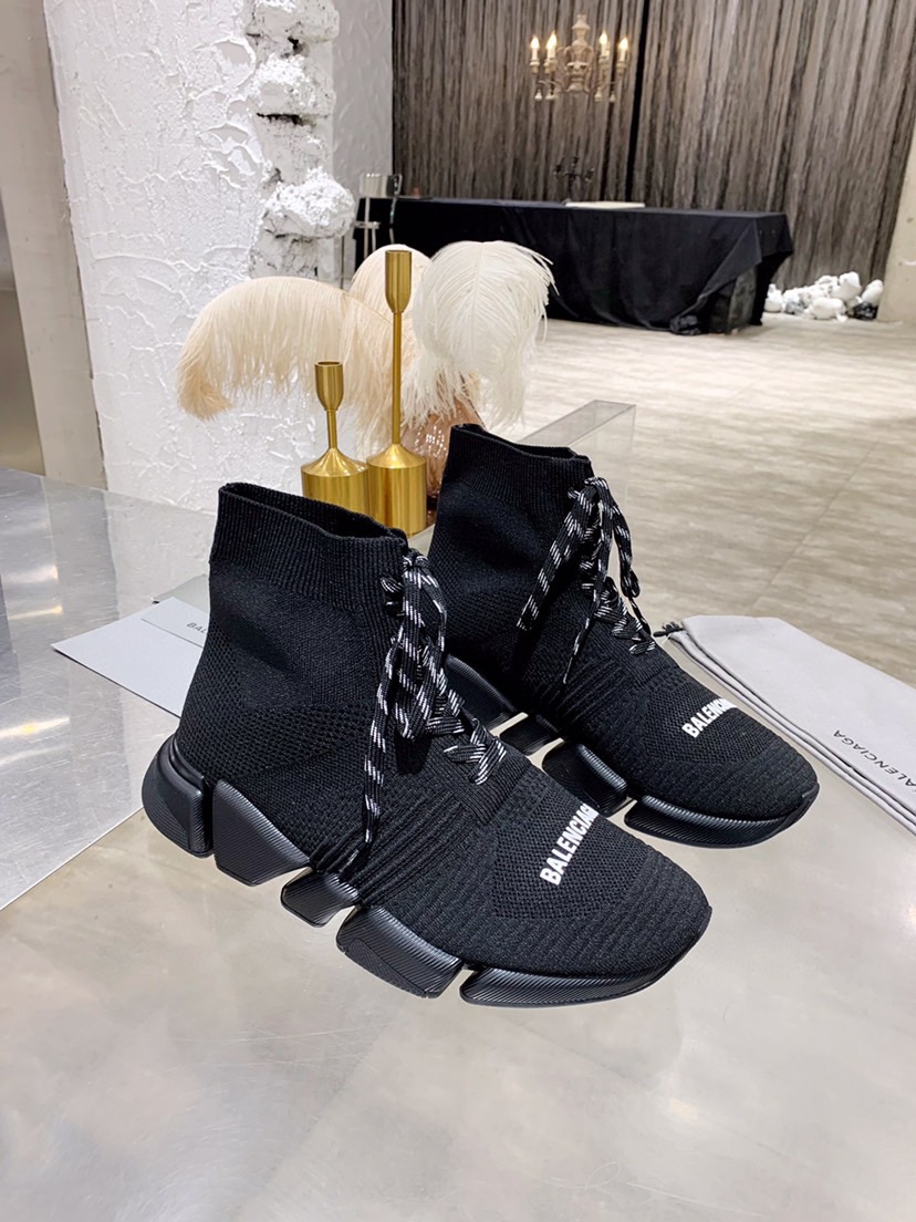 Balenciaga Speed 2.0Lace-up Black