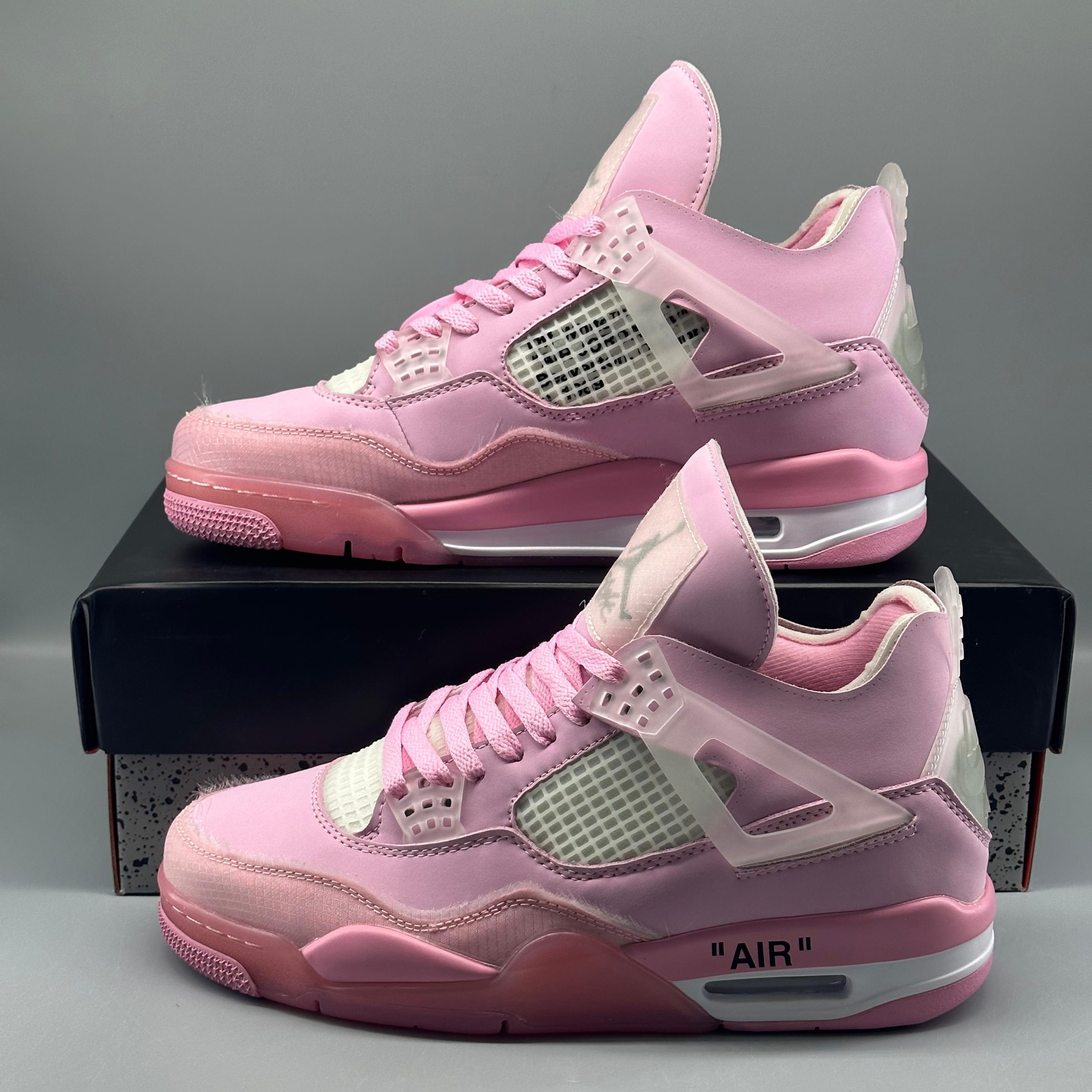 Jordan 4 Retro Off-White Pink