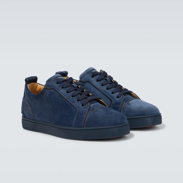 Christian Louboutin Fun Louis Junior suede sneakers