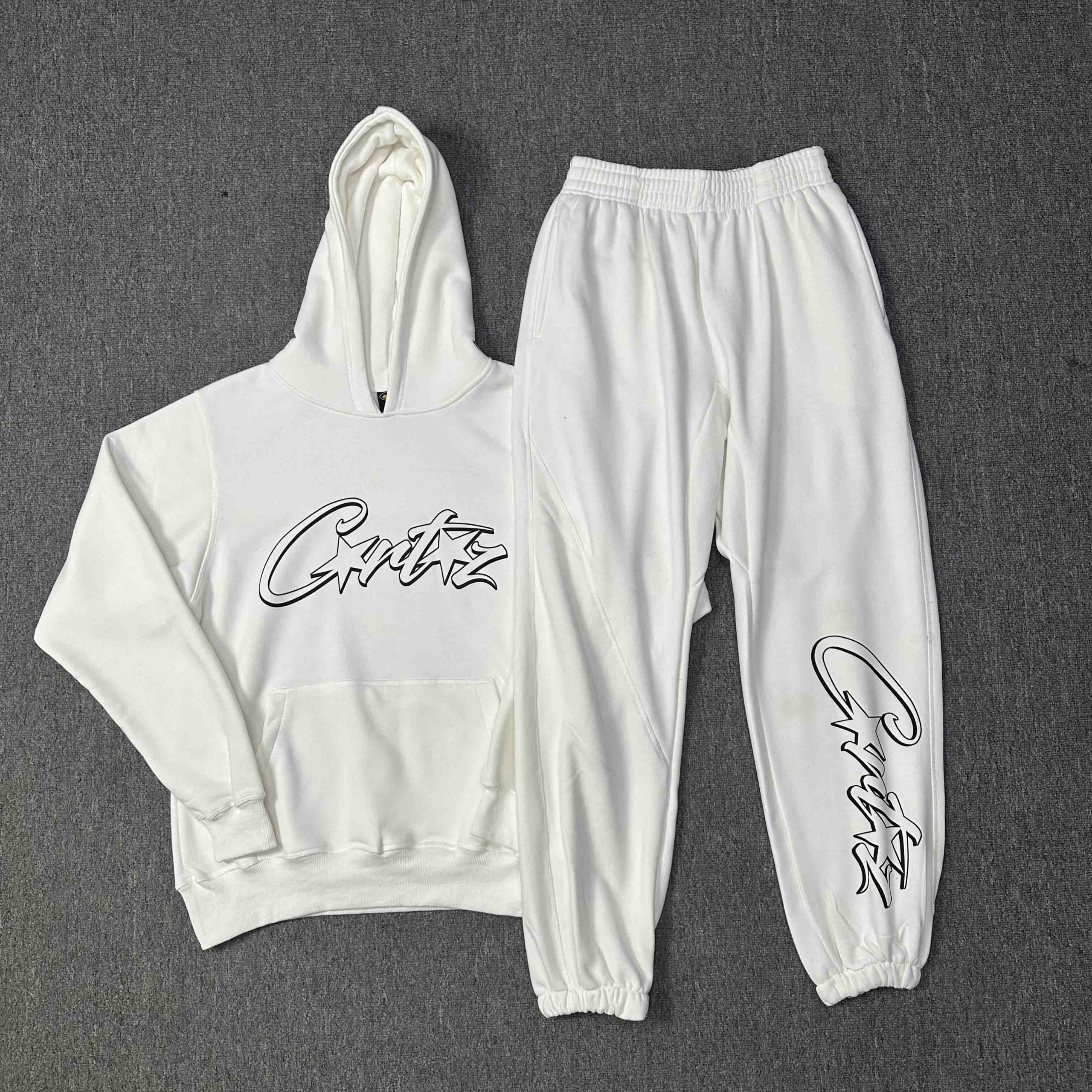 Corte*z Alcatraz LOGO Hoodie Triple White