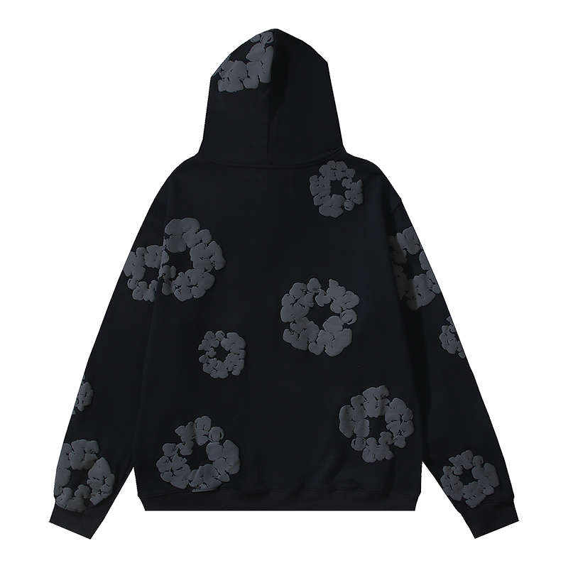 Denim Tears The Cotton Wreath Sweatshirt Black Monochrome